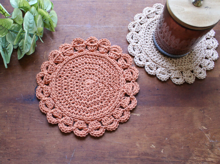 Crochet Candle Coasters